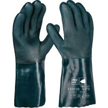Pro fit 586314-10 Chemikalienschutzhandschuhe Pirat Größe 10 grün pvc en 388, en