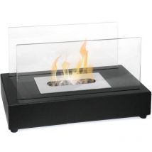 Divina Fire - Cheminée bio de table au bioéthanol Berlin L35x P18 x H20,5