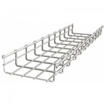 Mavil – Chemin de câble fil BFR60 300x60 mm – 3 mètres – Gestion câbles courant fort/faible/VDI