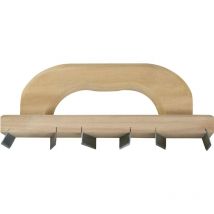 Mondelin - chemin de fer 25X7CM dente pas de 3MM p.bois 301070