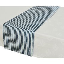 Chemin De Table Motifs Marins 32x150cm
