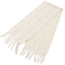 Chemin de table rétro Chemin de table à pompons Nappe décorative Chemin de table basse