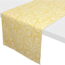 Chemin de table spirale Jacquard