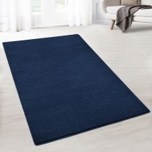Tapis de salon et de chambre Dynasty Bleu 80 x 500 cm