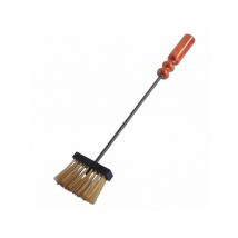 Cheminée Brosse wc Manche Laiton Bois