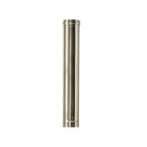 Cheminee double paroi isole inox dn 350/400 l 1 mt