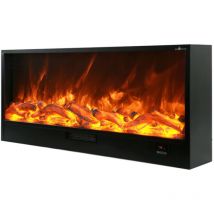 Cheminée Électrique Encastrée Et Autopor Cm 50,7x20x150 Sined Caminetto Vulture 150