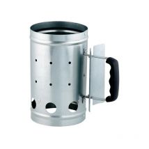 Cheminée d'allumage charbon, charbon de bois Tepro Garten 8500 acier, argent Y300661