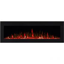 Chemin'arte - Cheminée électrique 2000w avec télécommande volcano 3xl