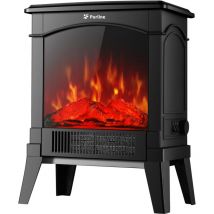 Cheminée électrique compacte sur pied 1500 w
