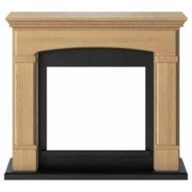 Cadre De Cheminée En Chêne Gio Cm 107,2x95,2x24,5 Fuego Cornice Caminetto Gio Rovere