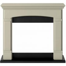 Cadre De Cheminée Gio Beige Cm 107,2x95,2x24,5 Fuego Cornice Caminetto Gio Beige