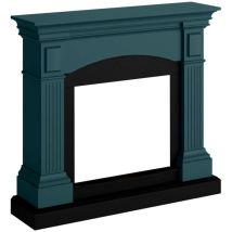Tagu Habillage De Cheminée Pour Powerflame Modèle Magna - Turquoise Doux