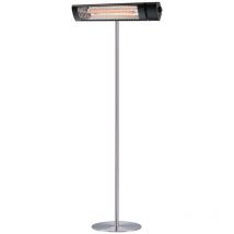 Sined - Lampe Infrarouge Avec Support Cm 218x65x60 Caldo Irb Nero Terra