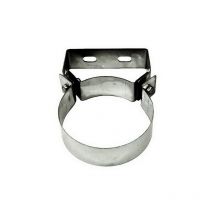 Cheminee Collier mural conduit de cheminee dn 180 tube acier inoxydable 316