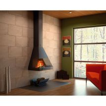 Focgrup - Cheminée suspendue pyramidale five 12kW CH05 f-pc