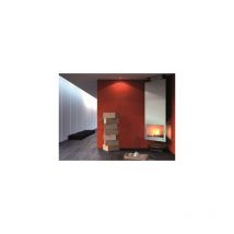 Focgrup - Cheminée triangulaire centrale avec finition anthracite 11 Kw