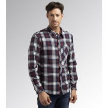 Chemise de travail manches longues shirt check cortina - Bleu/Blanc/Rouge l