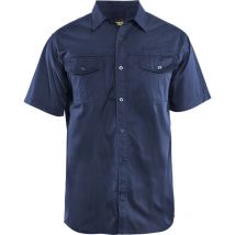 Chemise de travail Twill 3296 - Marine 4XL