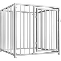 Chenil d'extérieur pour chiens 100 x 100 x 100 cm