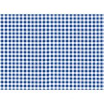 Fablon - Chequered Effect Sticky Back Plastic Vinyl Durable Self Adhesive Blue