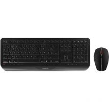Cherry - gentix Wireless Keyboard and Mouse Desktop Black (ch)