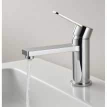 Badplaats - Waschtischarmatur Chester – Chrom – Mischbatterie mit Montageset