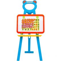 vidaXL Chevalet 2 en 1 pour enfants avec tableau noir et tableau blanc