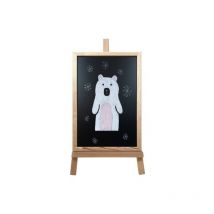 Chevalet bois de peintre pour enfant avec ardoise de dimensions 65 x 45 cm