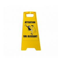 Interface Plv - Chevalet de signalisation attention sol glissant