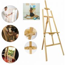 Dayplus - Chevalet en bois Chevalet d'atelier en pin Chevalet sur pied en bois 175cm