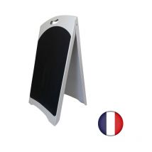 Chevalet stop trottoir plastique avec poignées de dimensions 100 x 54 cm