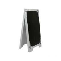 Chevalet stop trottoir plastique modèle MÉTRO dimensions 100 x 55 cm - Fabrication Française