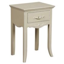 Chevet 1 Tiroir - Bois-MDF - Beige - Interior's