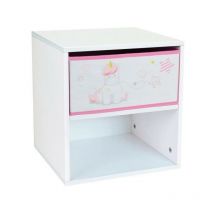 Cijep Table de chevet enfant Licorne