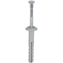 Fischer - 514869 Hammerfix n 6 x 30/1 p Cabeza avellanada levantada y tornillo de clavo gvz