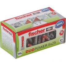 Duopower 5x25 ld Cheville 2 éléments 25 mm 5 mm 535452 100 pc(s) - Fischer