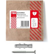 Cheville d'expansion Barracuda 6x30 mm + Vis