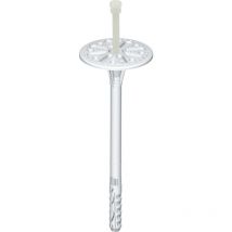 Cheville d'isolation à frapper avec clou plastique - faible profondeur ancrage 10 x 160 - Boîte de 200