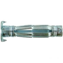 100 Chevilles métallique à expansion sans vis acier zingué Ø6x36