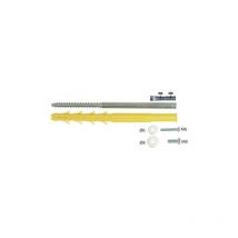 Fixation universelle M6 et M8 Ing Fixation s Doublage plaque de plâtre + isolant - ø 12 x 240 mm - Sachet de 2 - A855718