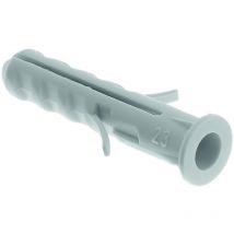 Cheville avec collerette - alfa - 6 x 30 mm - boite de 250 Bizline 720151