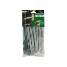 Cheville nylon Long Force avec tirefond tête hexagonale (sachet) Red Head Cond. /pcs: 4 - ø mm: 16 - Long. mm: 165