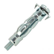 Cheville placo Scell-it Spyder - Acier zingué - M6x37 - Ép.4-13 - Vis montée perçage 12 mm - 8E-MT