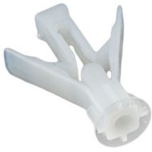 Cheville pour plaque de plâtre en plastique blanc 17xø10mm (25 unités)