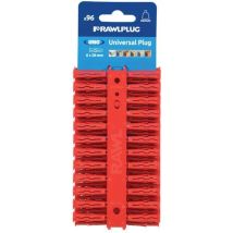 Rawlplug 68520 6 x 28 mm Uno Prise Carte - rouge (96 pièces)