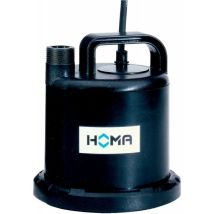 Pompa Sommersa Homa Chiaro 80W 230V – Irrigazione e drenaggio – Cavo 10m – IP68 – 1mm Passaggio Libero