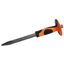 Scalpello muratore Kendo 300 mm – Acciaio al carbonio forgiato – Impugnatura soft-grip
