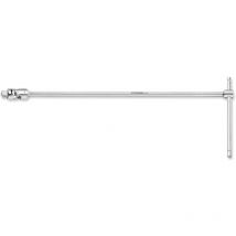 Chiave a t snodata snodo lunga attacco x chiavi a bussola 1/4'-3/8'-1/2' Mundial 3/8'(L:438mm)'
