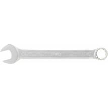 Chiave combinata 10 mm in acciaio al cromo vanadio – Finitura cromata-matt – Angolo di 15° – EDE